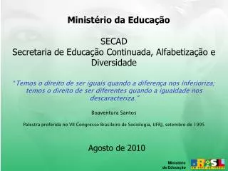 agosto de 2010