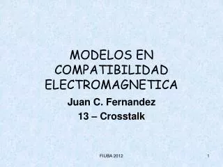 modelos en compatibilidad electromagnetica