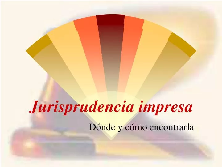 jurisprudencia impresa