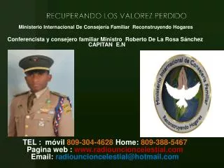 recuperando los valorez perdido