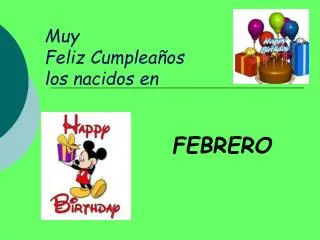 muy feliz cumplea os los nacidos en