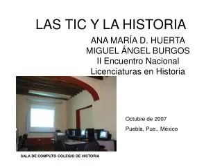 las tic y la historia