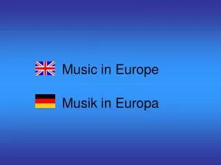 Music in Europe