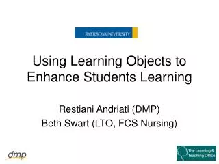 Using Learning Objects to Enhance Students Learning