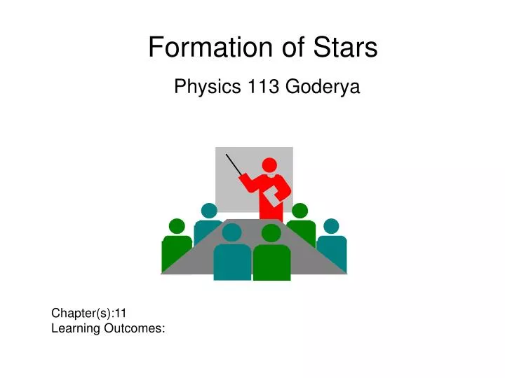 formation of stars