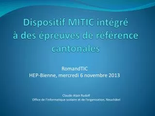 dispositif mitic int gr des preuves de r f rence cantonales