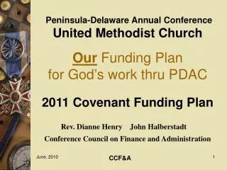 Peninsula-Delaware Annual Conference United Methodist Church