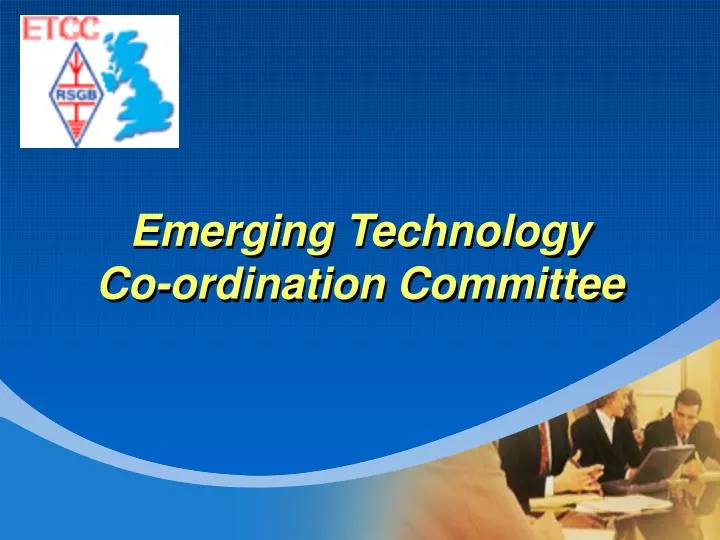 emerging technology co ordination committee
