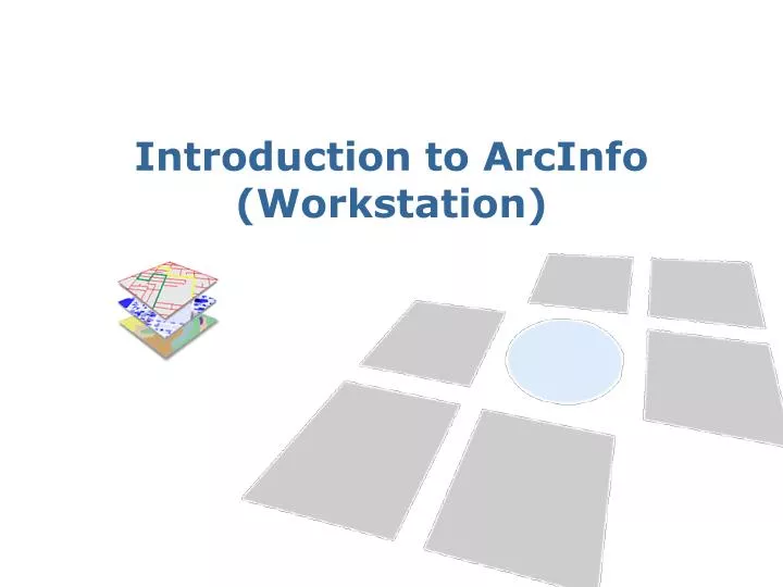 introduction to arcinfo workstation