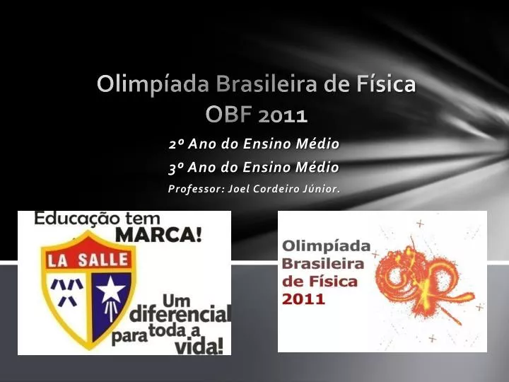 olimp ada brasileira de f sica obf 2011