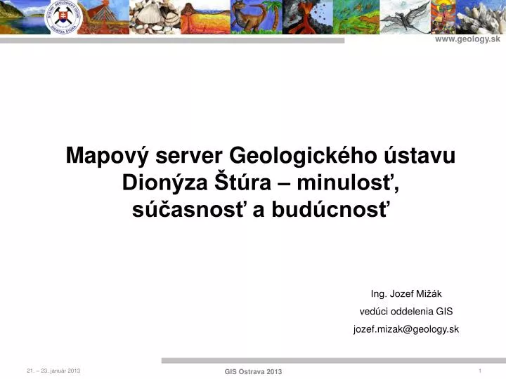 mapov server geologick ho stavu dion za t ra minulos s asnos a bud cnos