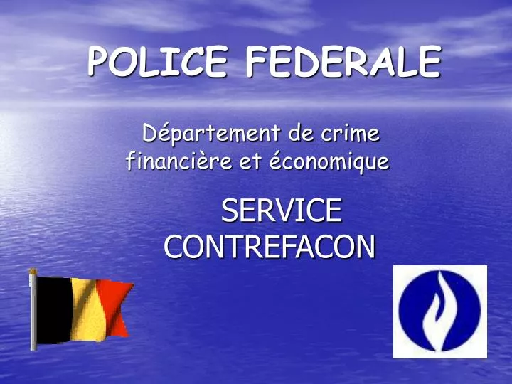 police federale