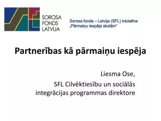partner bas k p rmai u iesp ja