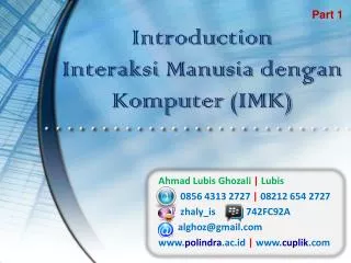 introduction interaksi manusia dengan komputer imk