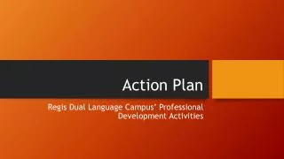 Action Plan