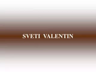 sveti valentin