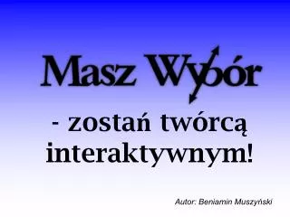 zosta tw rc interaktywnym