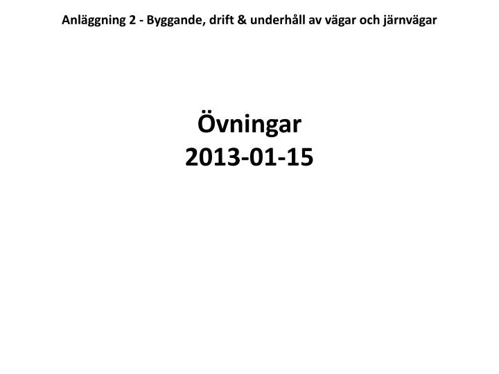 vningar 2013 01 15