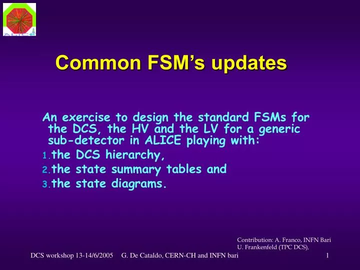 common fsm s updates