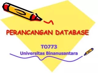 perancangan database