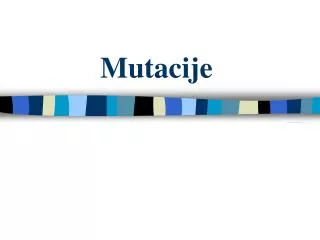 mutacije