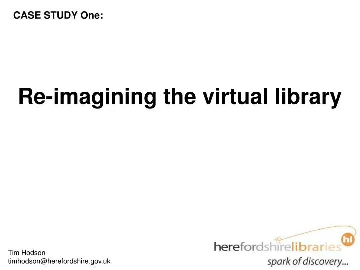 re imagining the virtual library