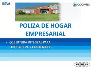 poliza de hogar empresarial