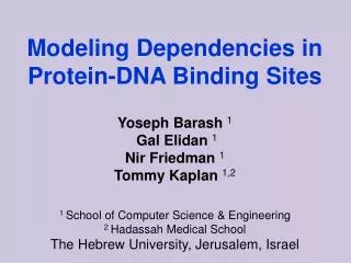 Modeling Dependencies in Protein-DNA Binding Sites