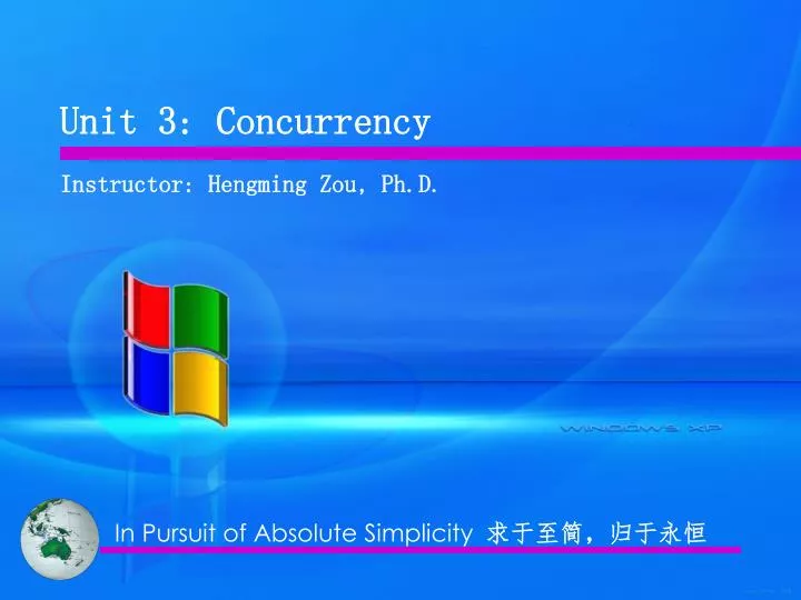 unit 3 concurrency