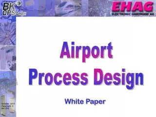 Airport Process Design