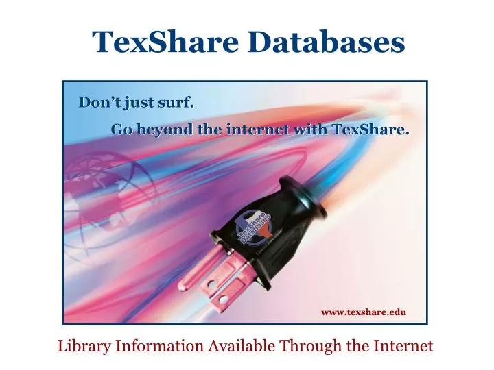 texshare databases