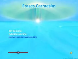 frases carmesim