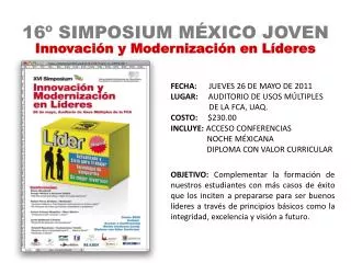 16 simposium m xico joven
