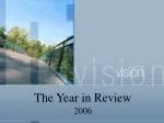The Year in Review - slide 1