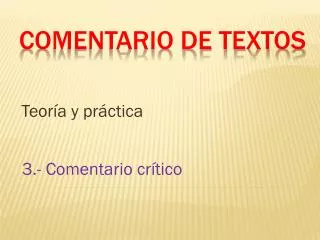 teor a y pr ctica