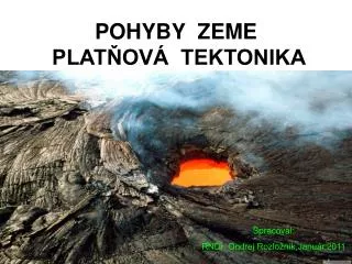 pohyby zeme plat ov tektonika