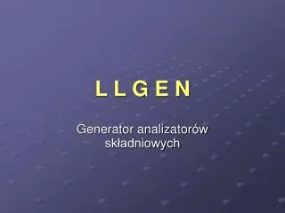 l l g e n