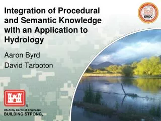 Integration of Procedural and Semantic Knowledge with an Application to Hydrology