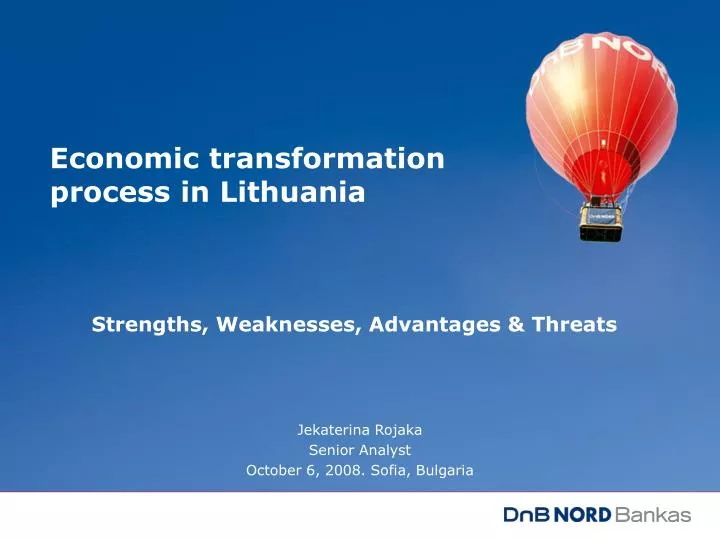 economic transformation process in lithuania