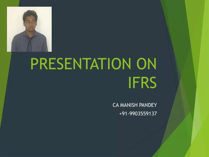 presentation on ifrs