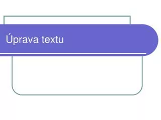 prava textu