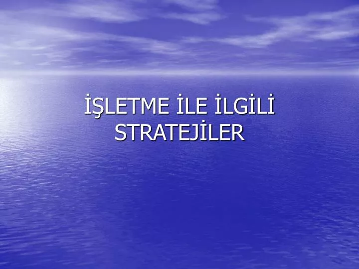 letme le lg l stratej ler