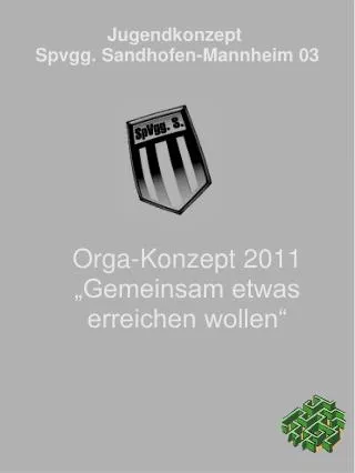 orga konzept 2011 gemeinsam etwas erreichen wollen