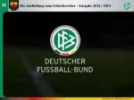 Die Ausbildung zum Schiedsrichter - Ausgabe 2012 / 2013 - slide 1