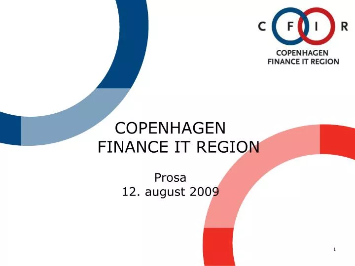copenhagen finance it region prosa 12 august 2009