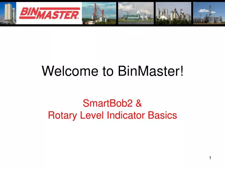 welcome to binmaster