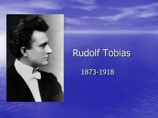 rudolf tobias