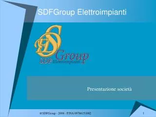 sdfgroup elettroimpianti