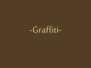 graffiti