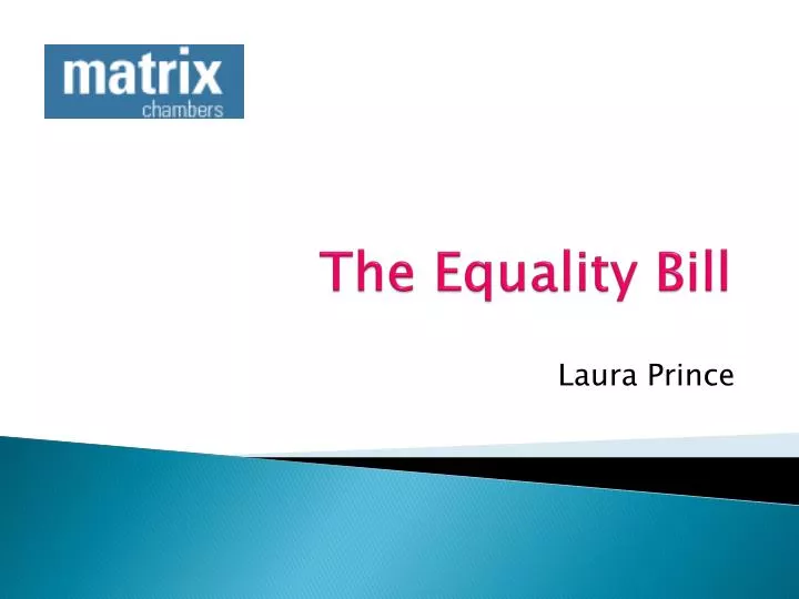 the equality bill